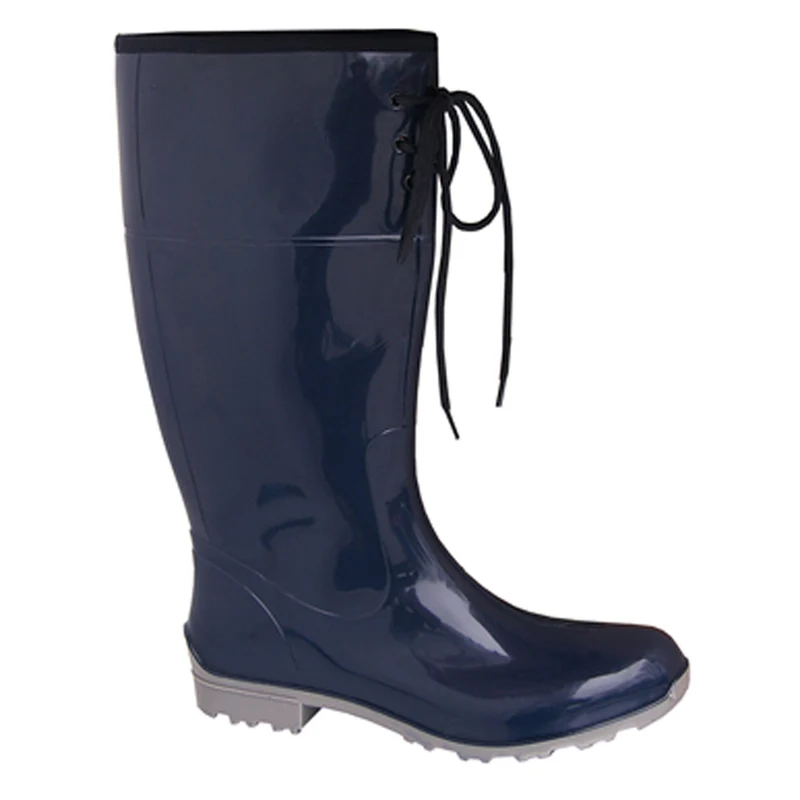 LEMIGO elegante Damen Gummistiefel Regenstiefel ALINA