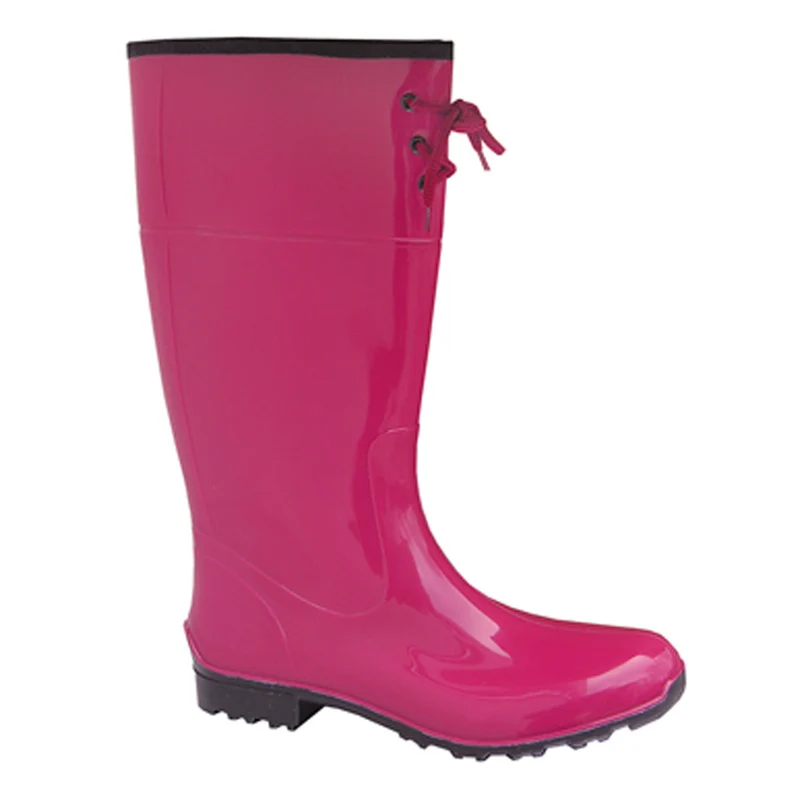 LEMIGO elegante Damen Gummistiefel Regenstiefel ALINA