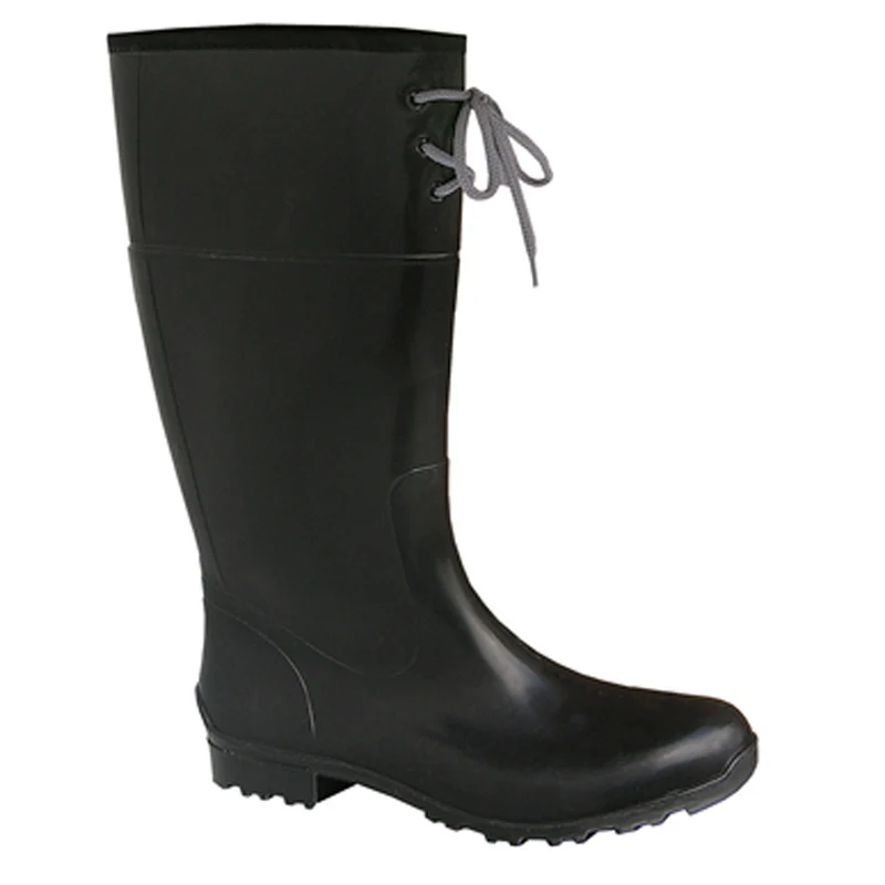 LEMIGO elegante Damen Gummistiefel Regenstiefel ALINA