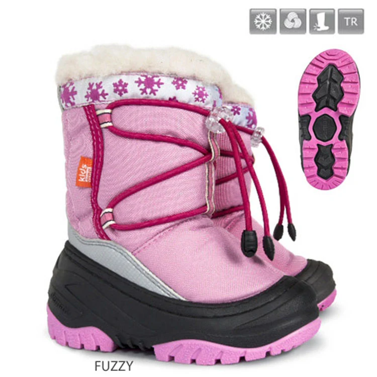 DEMAR Kinder Winterstiefel Winterschuhe mit WOLLE gefüttert