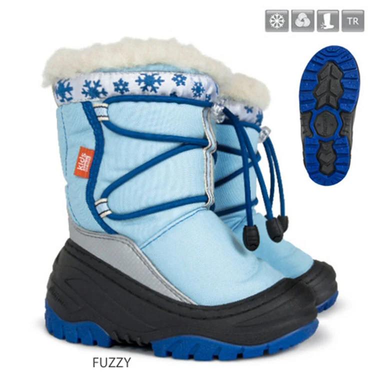 DEMAR Kinder Winterstiefel Winterschuhe mit WOLLE gefüttert