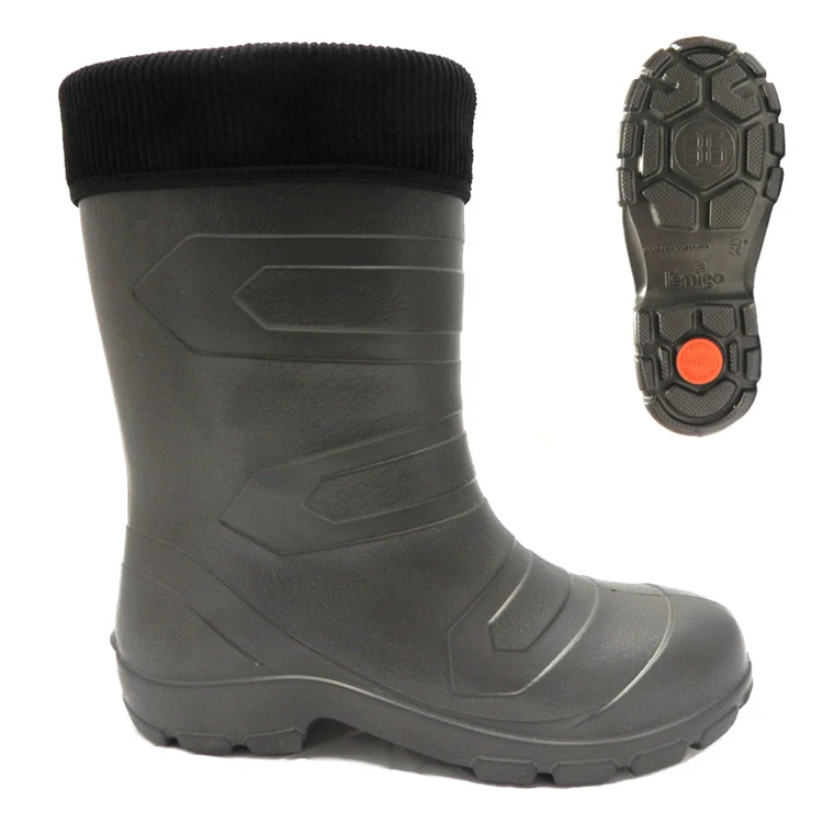 LEMIGO EVA Gummistiefel gefüttert Thermostiefel ASPEN
