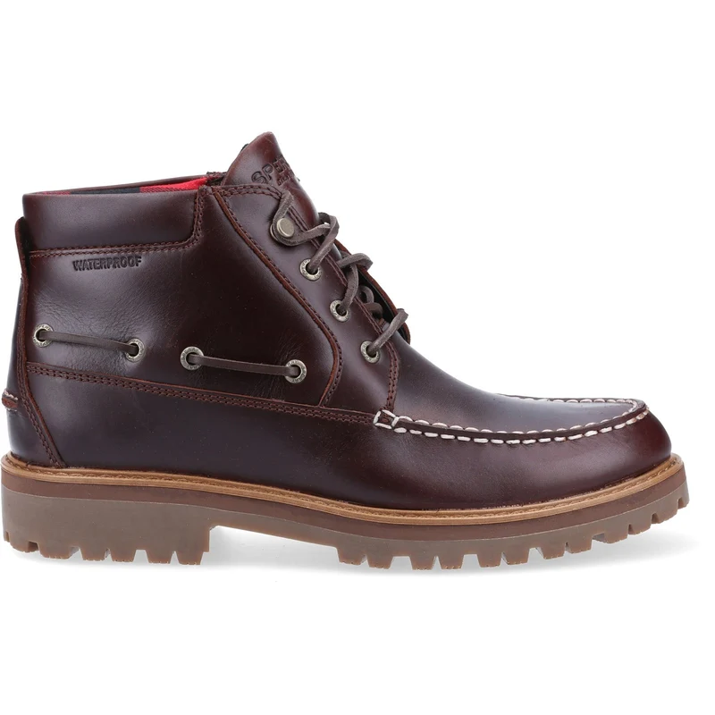 Sperry Authentischer Original Lug Chukka-Stiefel für Herren – Dunkelbraun