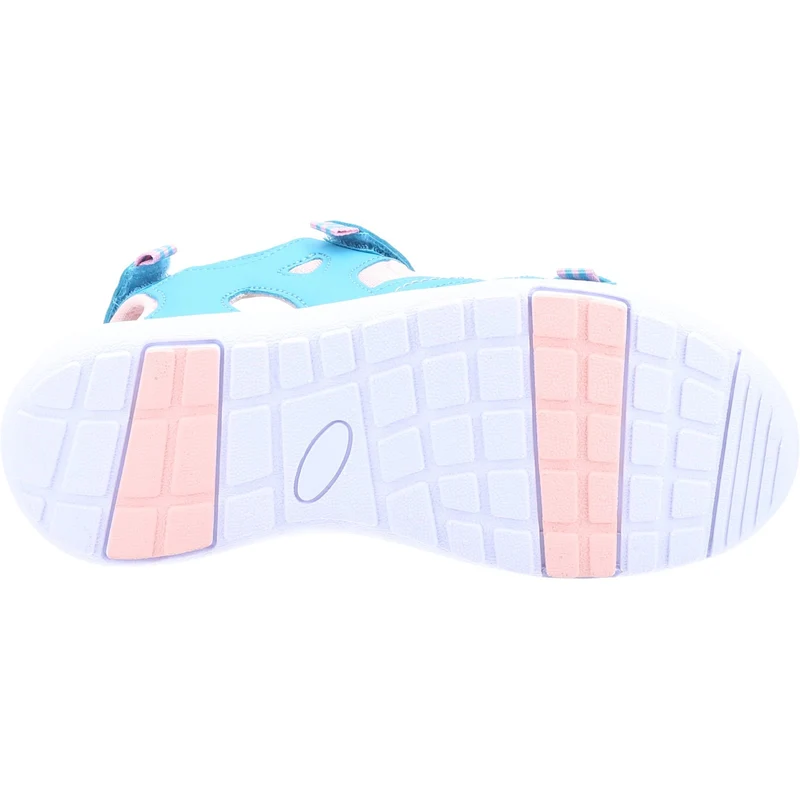Hush Puppies Mädchen-Sandale Lilly mit Viertelriemen – Hellblau