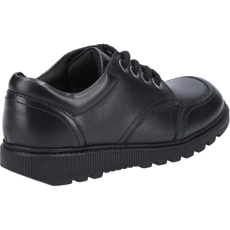 Hush Puppies Schulschuhe Kiera aus Leder für Mädchen – Schwarz
