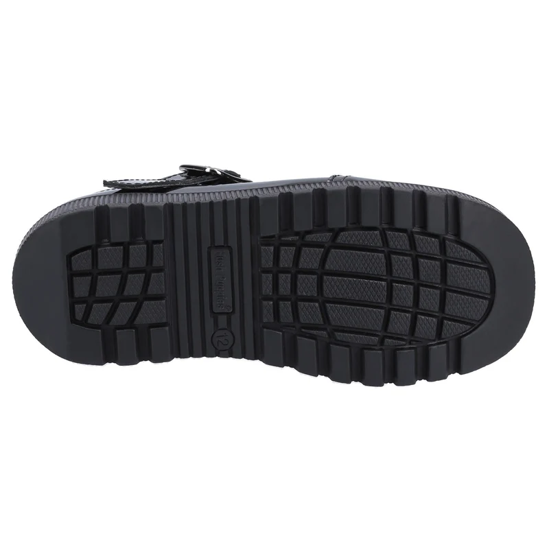 Hush Puppies Kerry Schulschuhe aus Lackleder für Mädchen – Schwarz