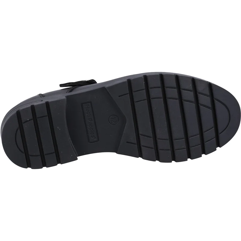 Hush Puppies Mädchen Fiona JNR Schuh Schwarz
