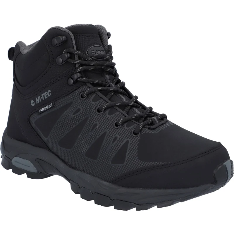 Hi-Tec Herren Raven Wanderstiefel – Schwarz
