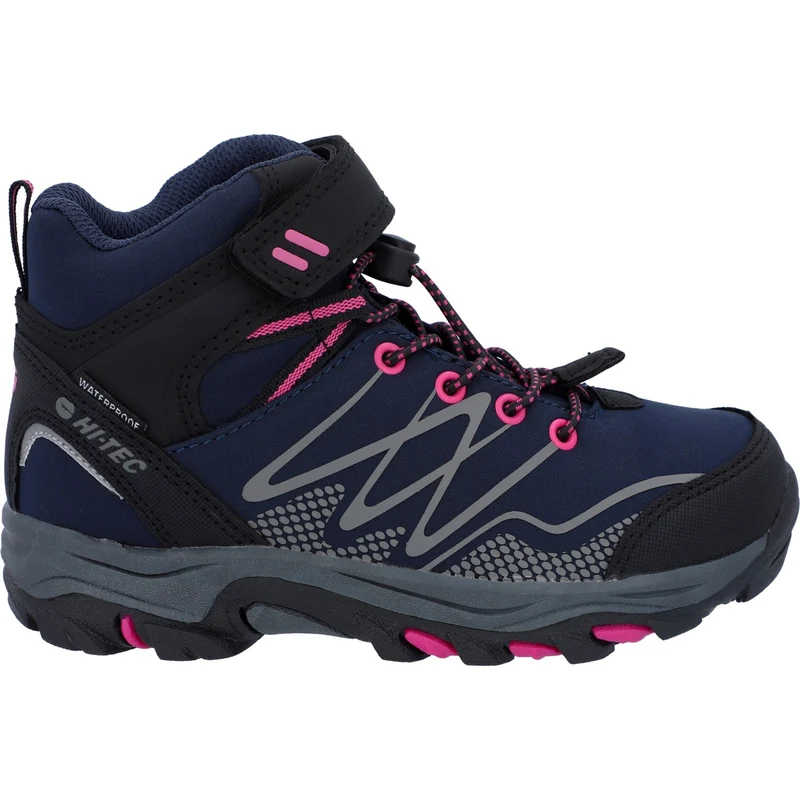 Hi-Tec Blackout-Wanderstiefel für Kinder – Marineblau