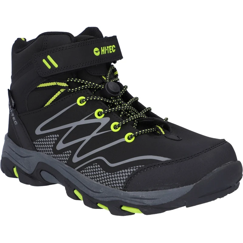Hi-Tec Blackout-Mittelstiefel für Kinder – Schwarz
