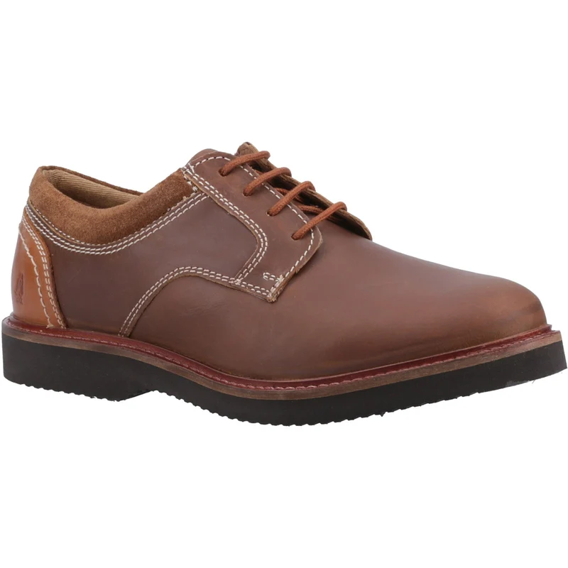 Hush Puppies Herren-Wheeler-Lederschuhe – Braun