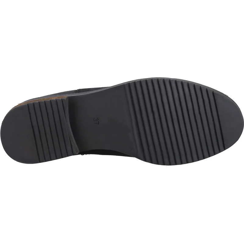 Hush Puppies Damen-Stiefeletten Stella aus Leder – Schwarz