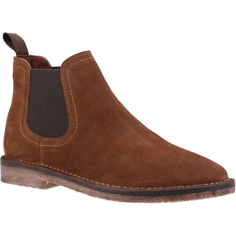 Hush Puppies Herren Shaun Suede Chelsea Stiefel - Hellbraun