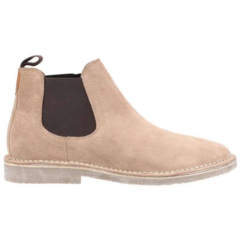 Hush Puppies Herren Shaun Suede Chelsea Stiefel - Hellbraun