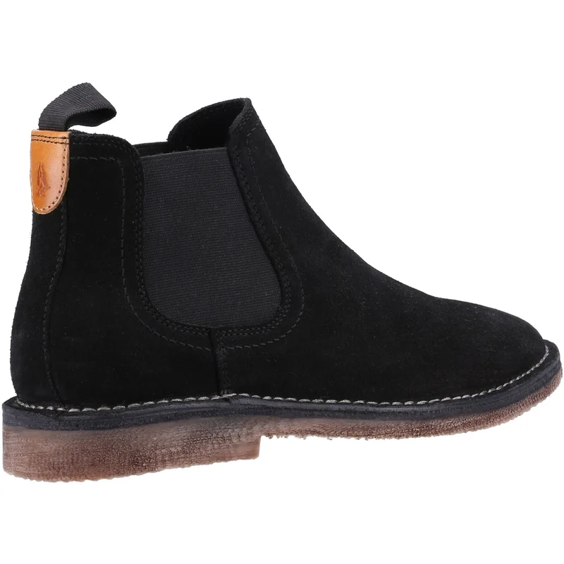 Hush Puppies Herren Shaun Suede Chelsea Stiefel - Schwarz