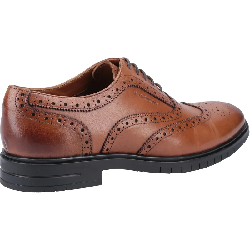 Hush Puppies Brogue-Schuhe aus Santiago-Leder für Herren – Braun