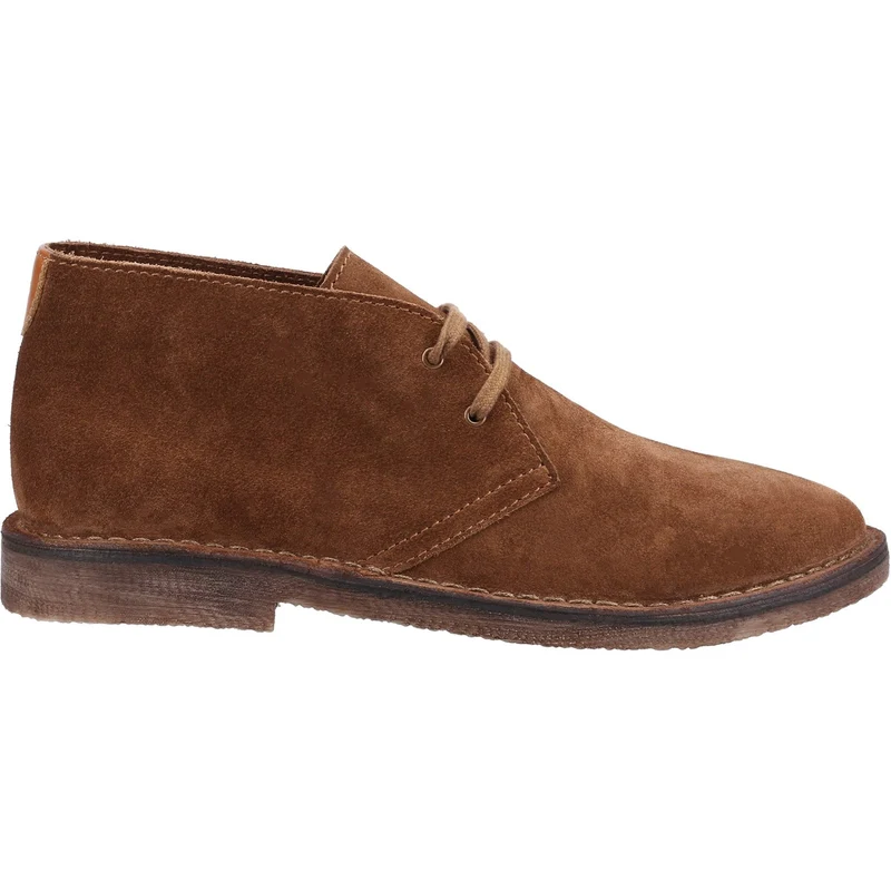 Hush Puppies Herren Samuel Wildleder Chukka Stiefel – Hellbraun