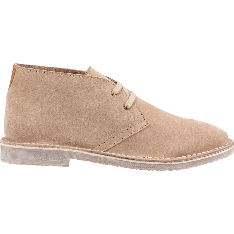 Hush Puppies Herren Samuel Wildleder Chukka Stiefel – Hellbraun