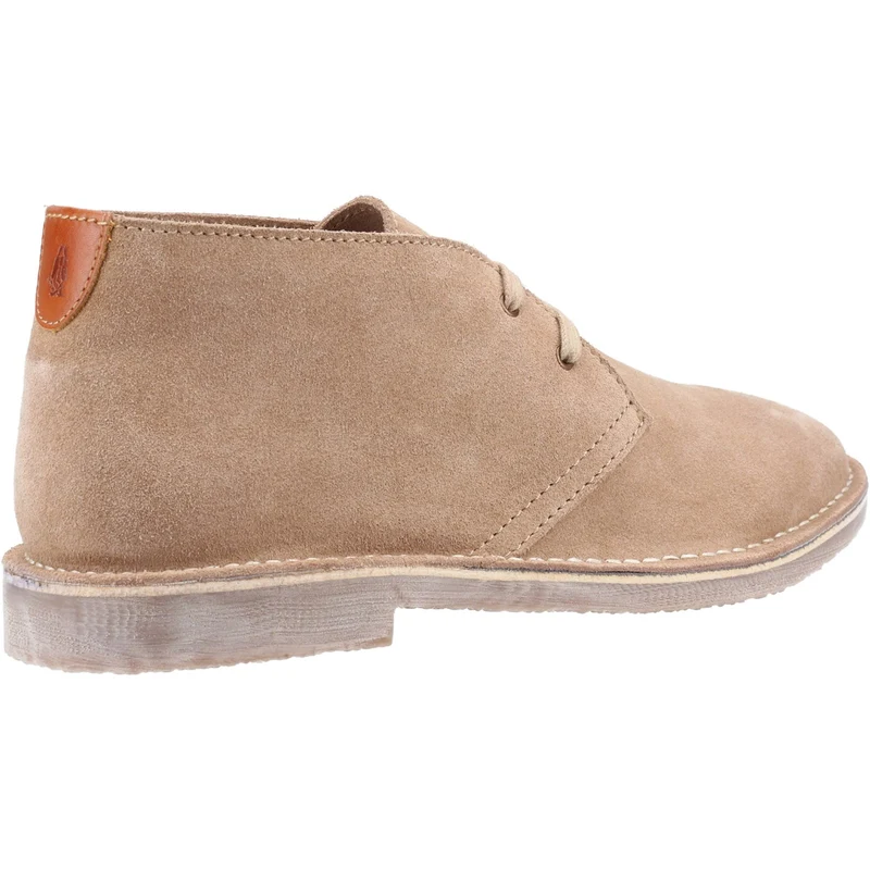 Hush Puppies Herren Samuel Wildleder Chukka Stiefel – Hellbraun