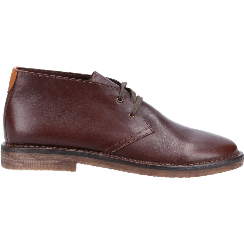 Hush Puppies Herren-Chukka-Stiefel Samuel aus Leder – Braun