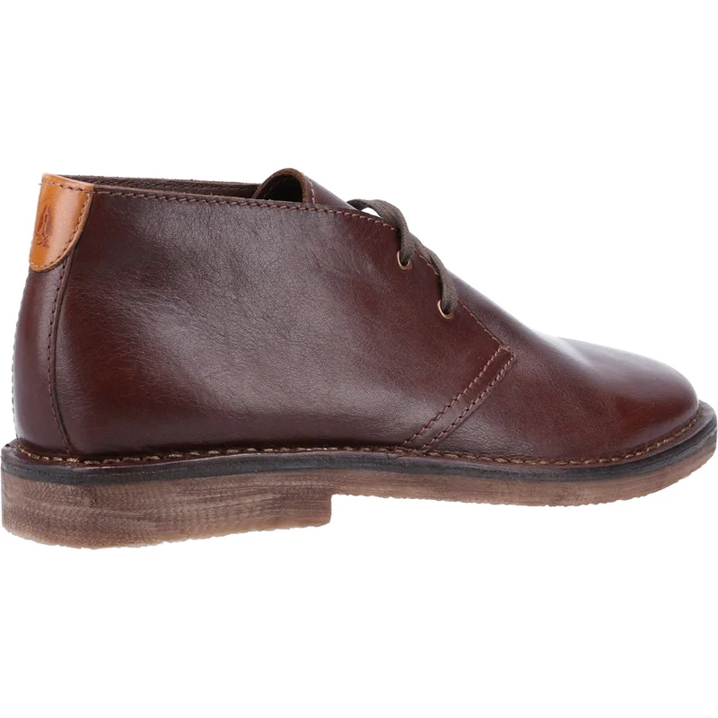 Hush Puppies Herren-Chukka-Stiefel Samuel aus Leder – Braun