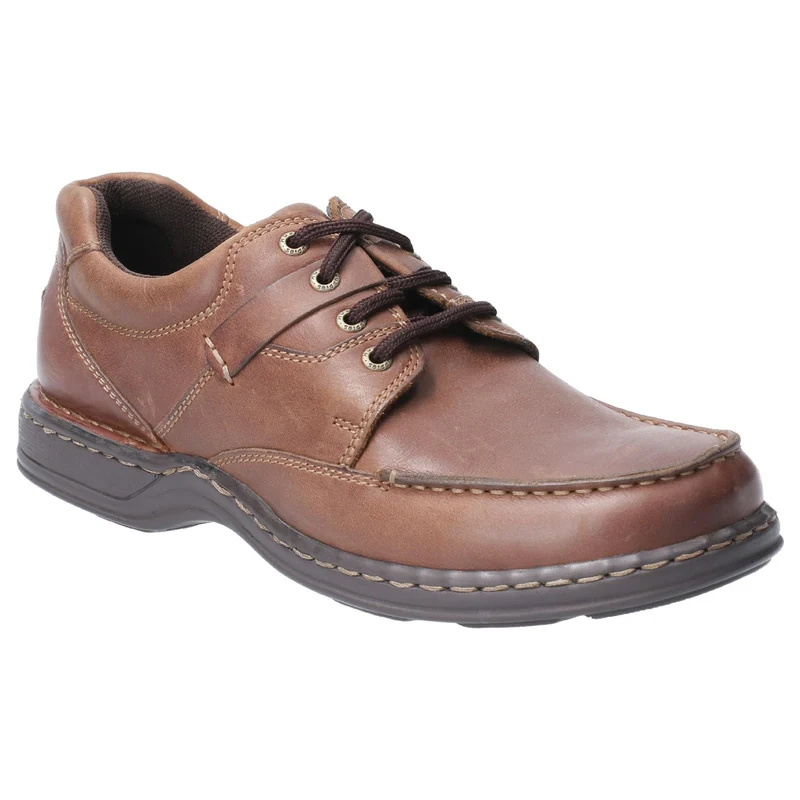 Hush Puppies Herren Randall II Lederschuhe – Braun