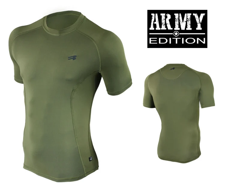 ROUGH RADICAL Funktions T-Shirt Fitness Militär FURY ARMY