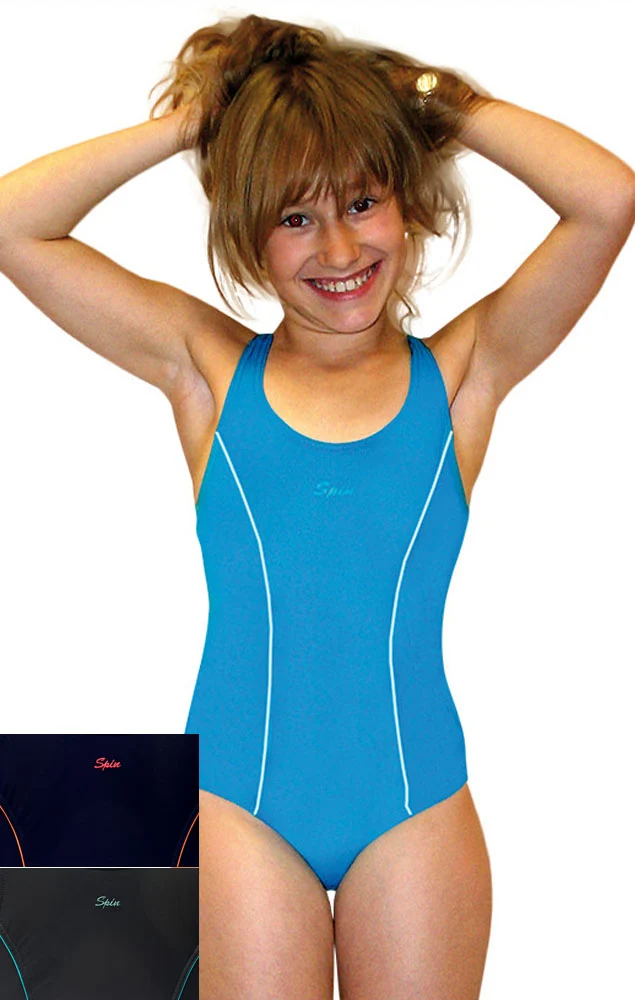 SPIN Mädchen Badeanzug Schwimmanzug Badekostüm 1231