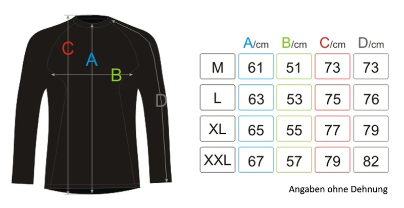 ROUGH RADICAL Herren langarm Funktionsshirt Jogging Laufshirt FURY LS