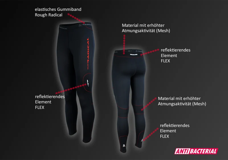 ROUGH RADICAL warme Laufhose Jogging lang SPRINTER