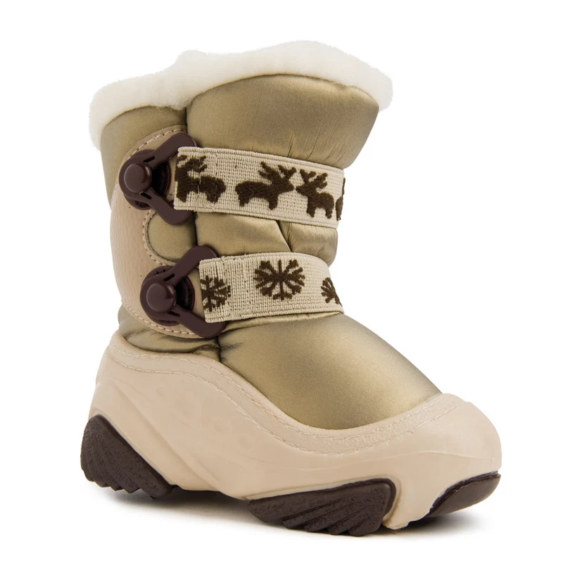 DEMAR Kinder Winterstiefel Winterschuhe mit WOLLE gefüttert NOBI