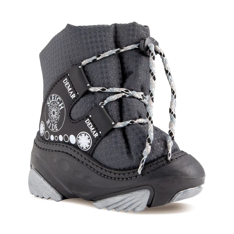 DEMAR Kinder Winterstiefel Winterschuhe mit WOLLE gefüttert SNOWRIDE