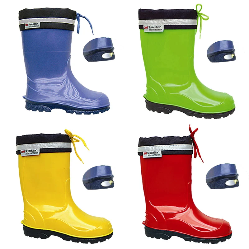 LEMIGO Kinder Gummistiefel mit Stulpe KIM