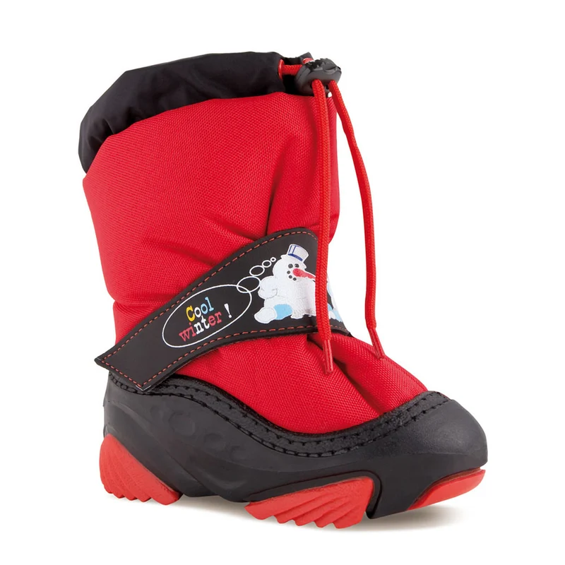 DEMAR Kinder Winterstiefel Winterschuhe mit WOLLE gefüttert SNOWMEN