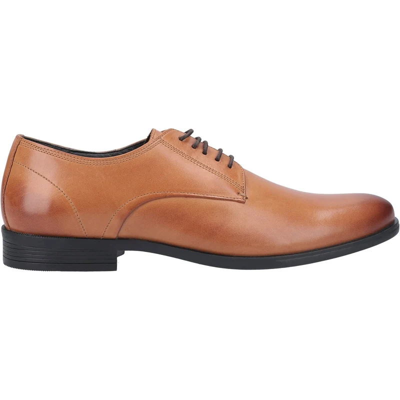 Hush Puppies Herren-Oscar-Lederschuhe – Hellbraun