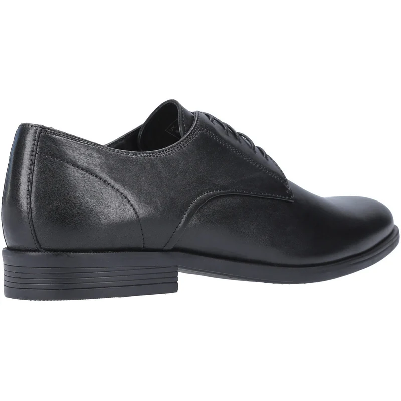 Hush Puppies Herren-Oscar-Lederschuh – Schwarz
