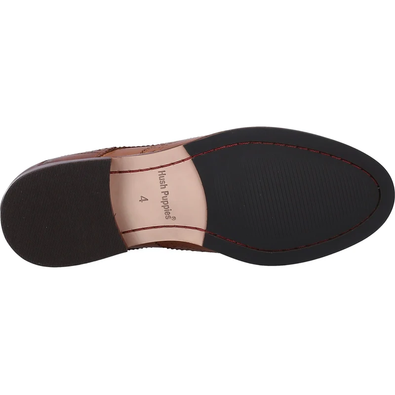 Hush Puppies Damen Natalia Lederschuhe – Hellbraun