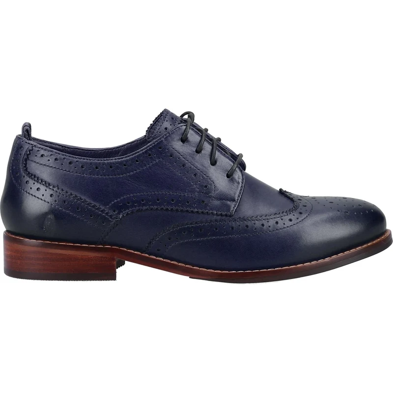 Hush Puppies Damen Natalia Lederschuh – Marineblau