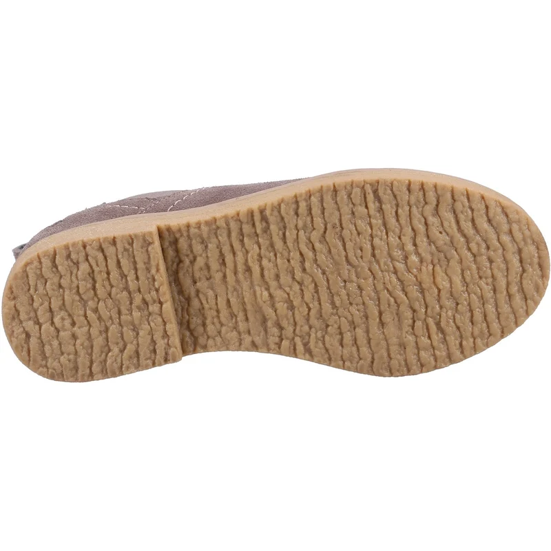 Hush Puppies Maddy Wildleder-Stiefeletten für Mädchen – Grau