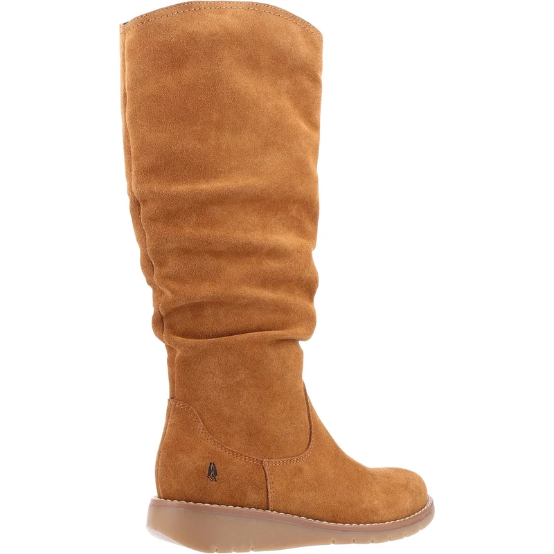 Hush Puppies Damen Lucinda Wildlederstiefel – Hellbraun