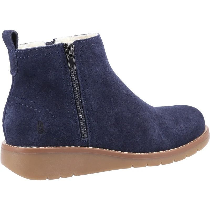 Hush Puppies Damen Libby Wildlederstiefel – Marineblau