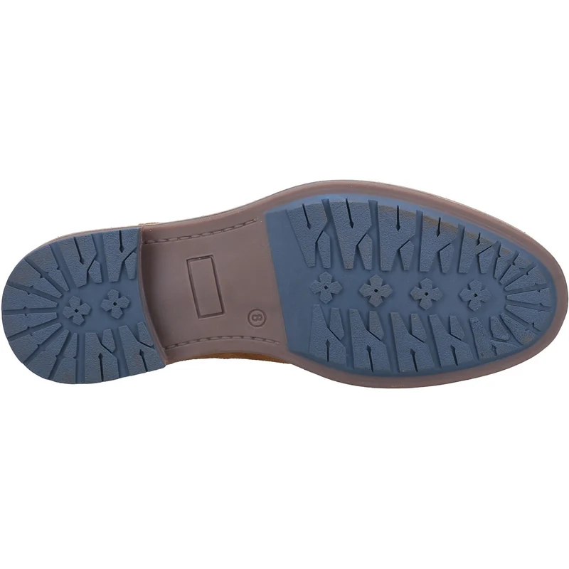 Hush Puppies Justin Wildleder für Herren Chelsea Stiefel - Hellbraun