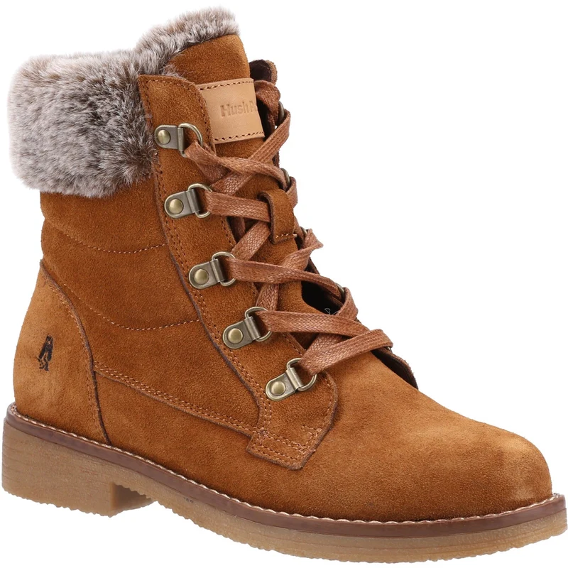 Hush Puppies Florence Mid-Stiefel für Damen – Hellbraun
