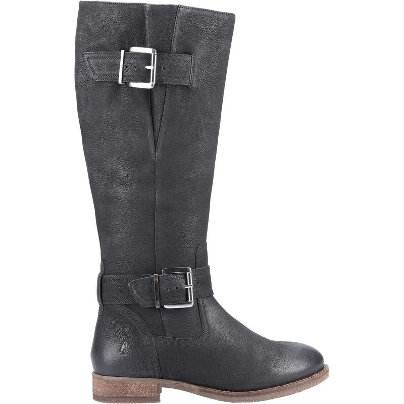 Hush Puppies Damen Estelle Hohe Stiefel - Schwarz