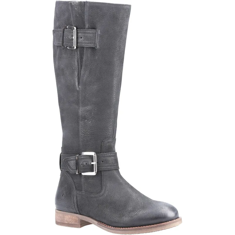 Hush Puppies Damen Estelle Hohe Stiefel - Schwarz