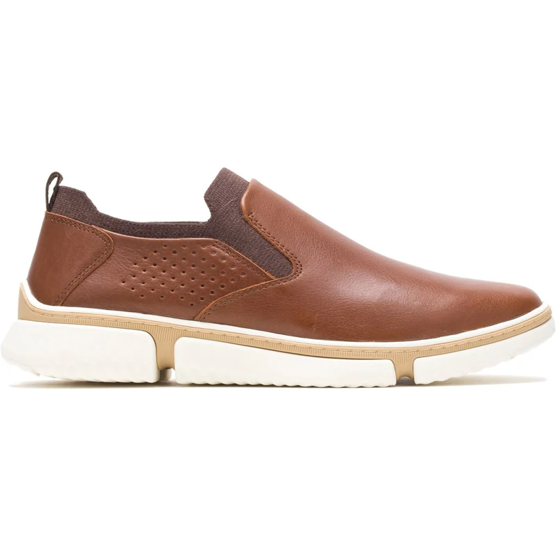 Hush Puppies Herren-Bennet-Lederschuh – Braun