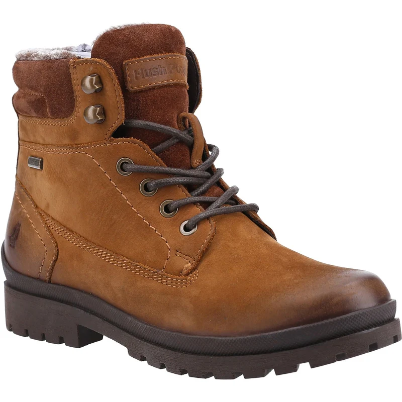Hush Puppies Annay Mid-Stiefel für Damen – Kamel