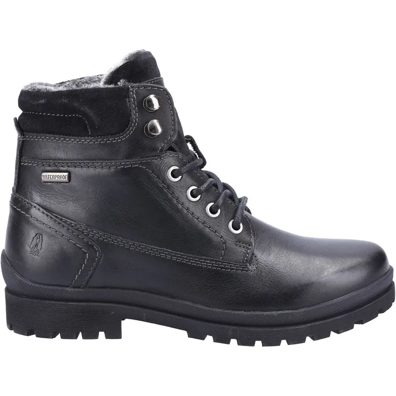 Hush Puppies Annay Mid-Stiefel für Damen – Schwarz