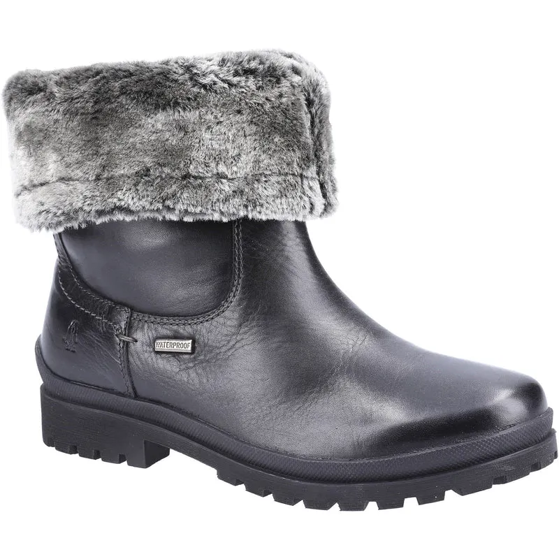 Hush Puppies Damen Alice Mid Boot - Schwarz
