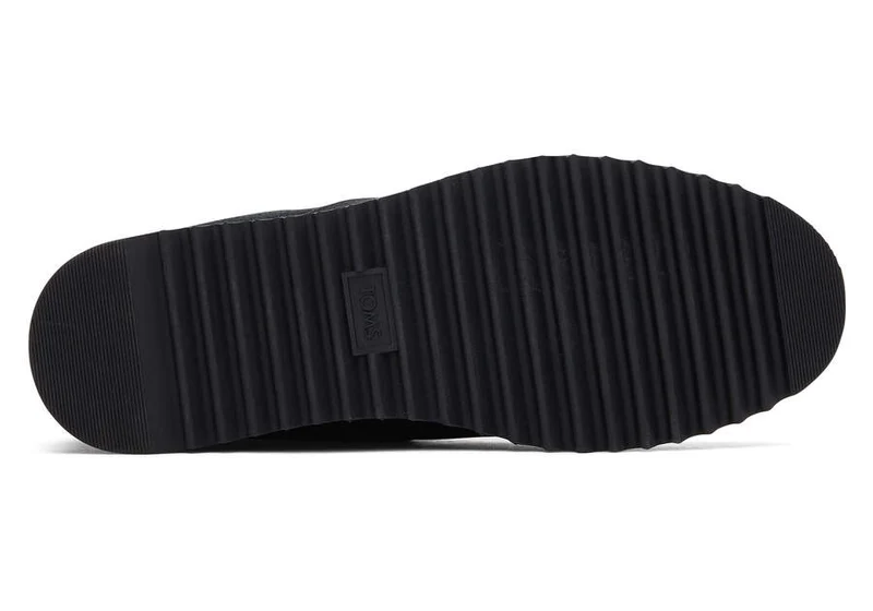 TOMS Damen-Stiefelette aus Mojave-Leder – Schwarz